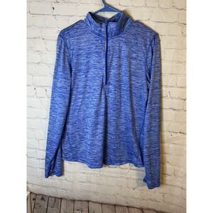 Danskin Now Dri Fit 3/4 zip Pullover Size Large